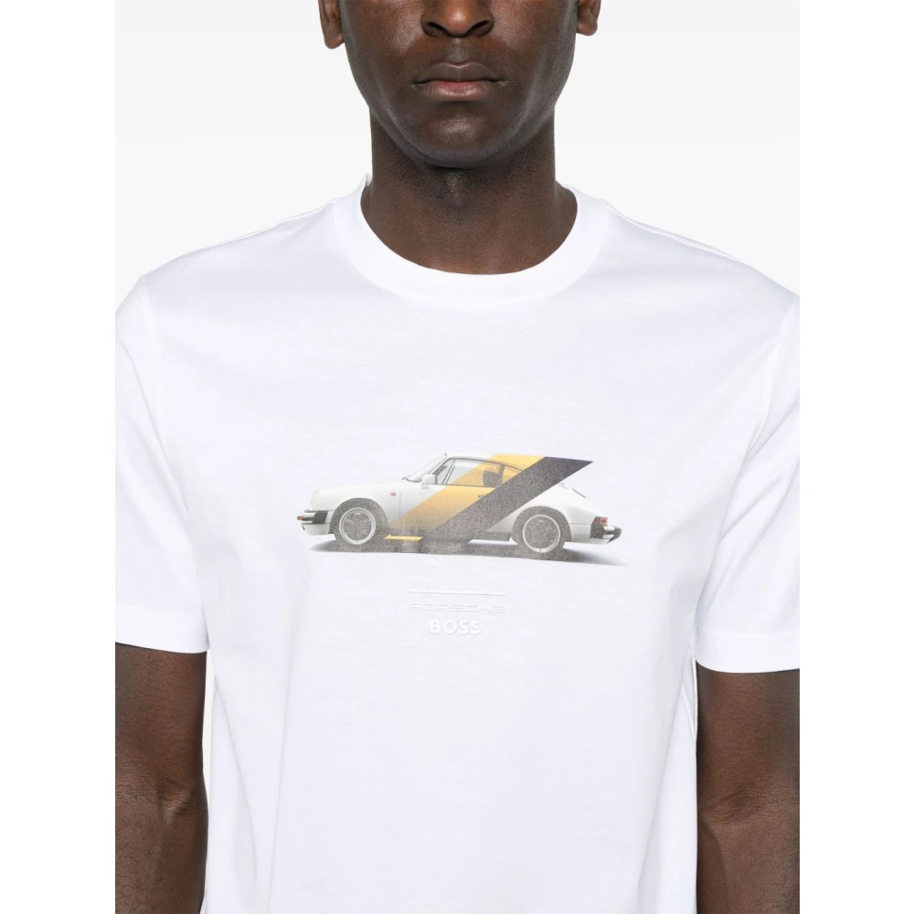 Hugo Boss T-Shirts White Heren