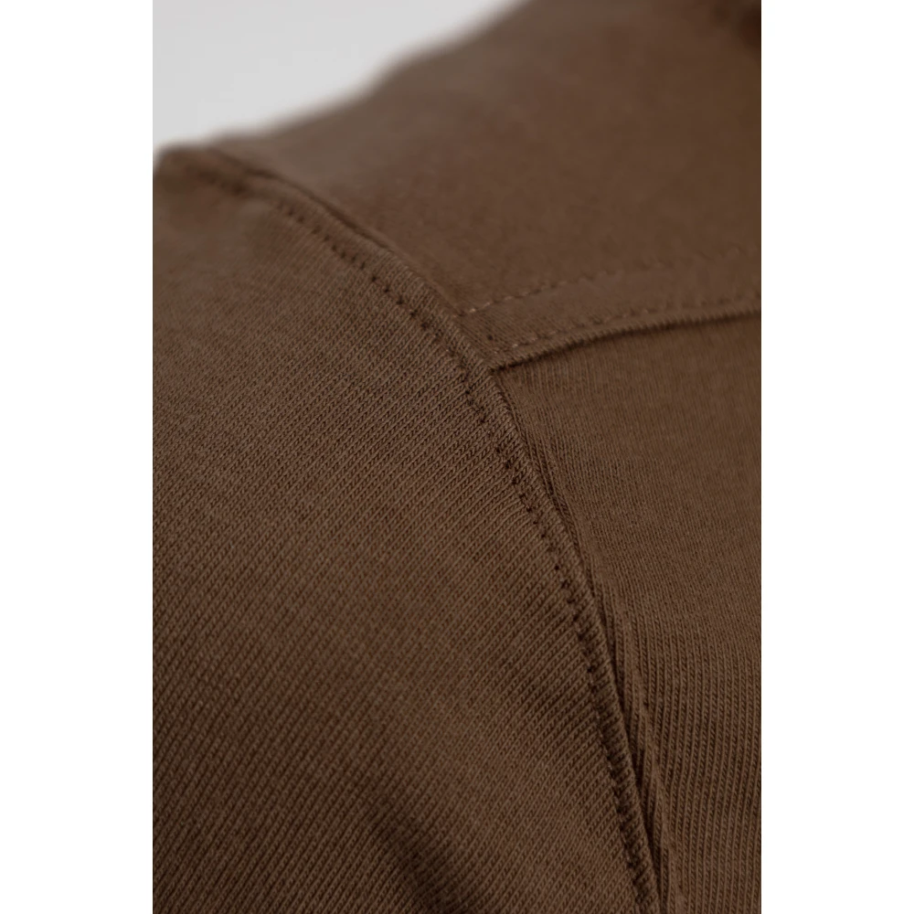 Rick Owens Cropped Level T Brown Dames