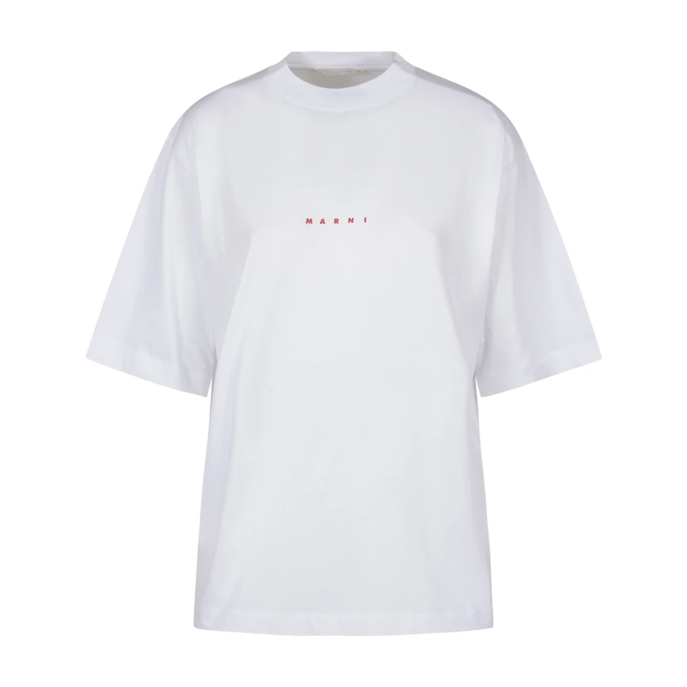 Hvit T-Skjorte for Menn