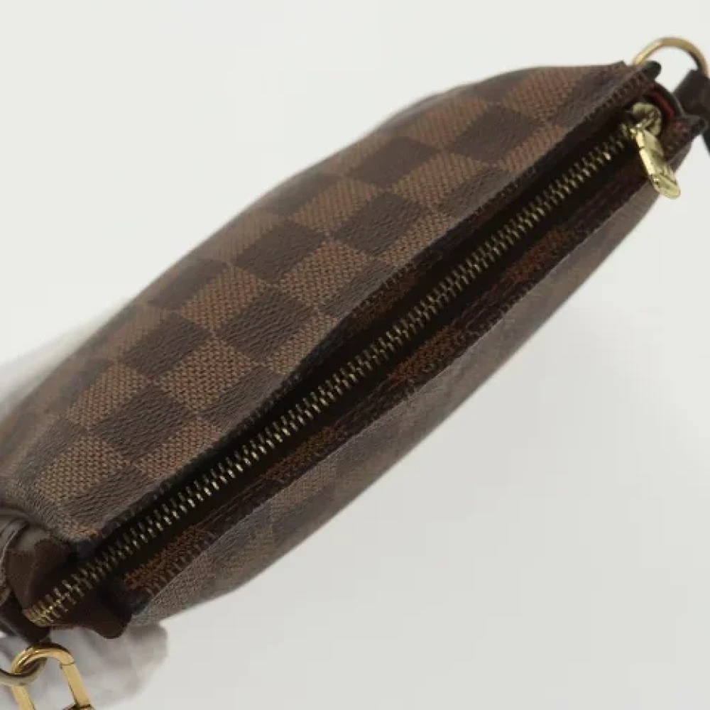 Louis Vuitton Vintage Pre-owned Canvas clutches Brown Dames
