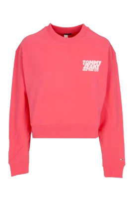 Bubble Crop Crewneck Sweatshirt