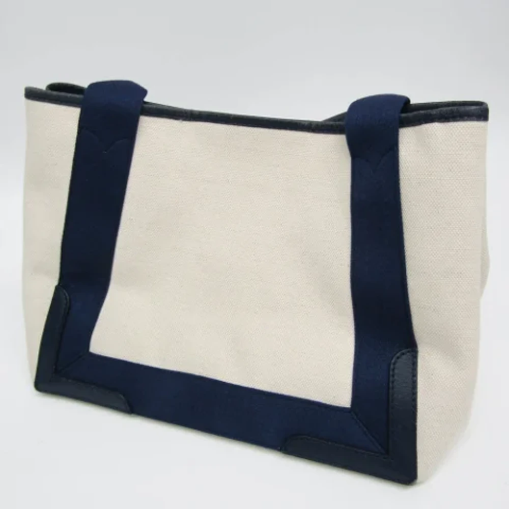 Balenciaga Vintage Pre-owned Canvas handbags Beige Dames