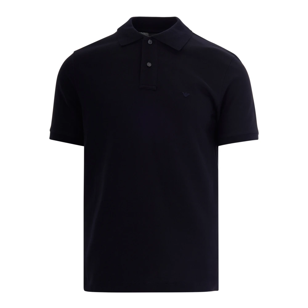 Emporio Armani Herren Blau Oberteile, Sgröße: