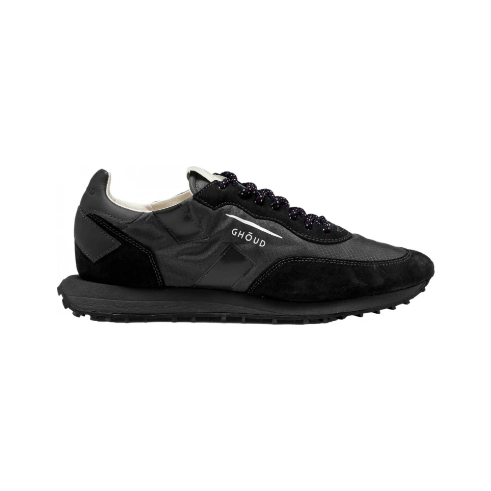 Ghoud Men's Black Sneakers, 10 Uk, Rush Framework Trainers