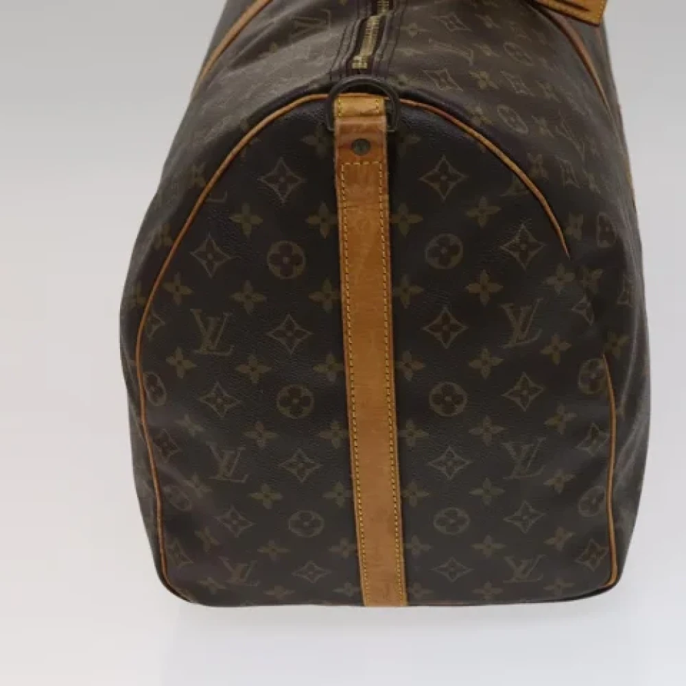 Louis Vuitton Vintage Pre-owned Canvas travel-bags Brown Dames