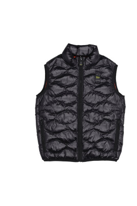 wave-pattern-sleeveless-vest