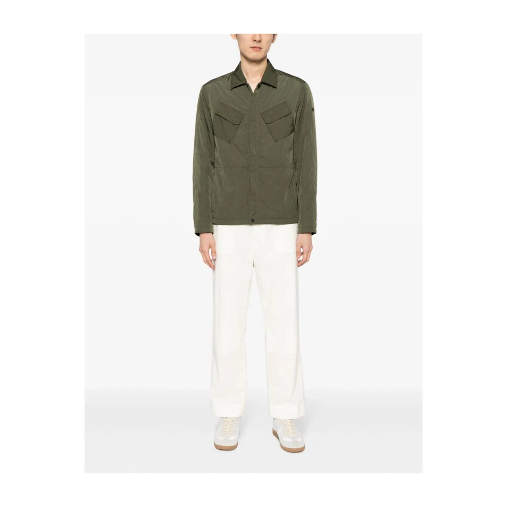 PAUL & SHARK Stijlvolle Shacket voor mannen Green Heren