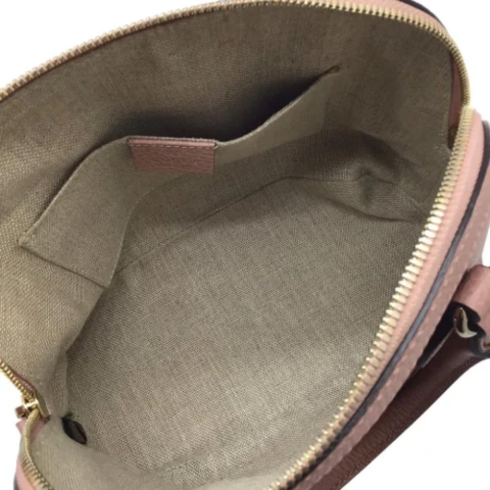 Gucci Vintage Pre-owned Leather gucci-bags Pink Dames