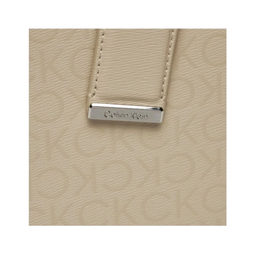 Calvin Klein Schoudertas Beige Dames