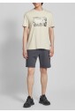 t-shirt-orange-imprime-avec-col-rond