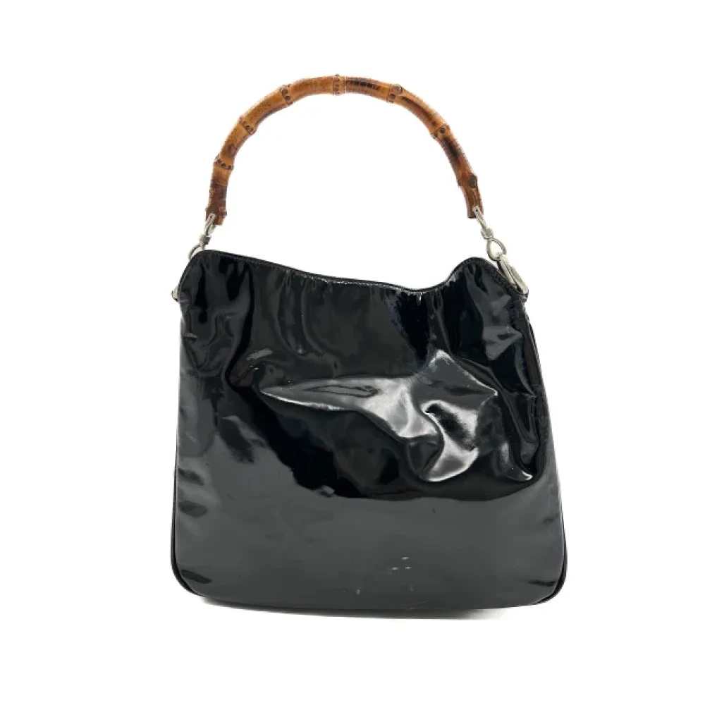 Gucci Vintage Pre-owned Plastic gucci-bags Black Dames