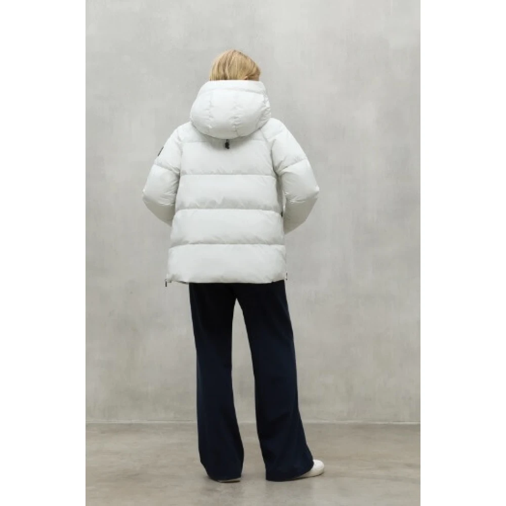 Ecoalf Fuji Jas White Dames