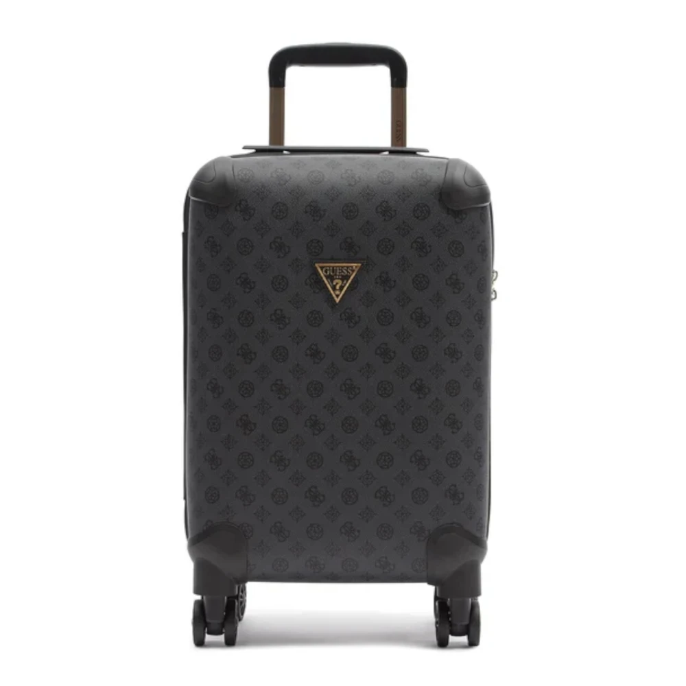 Guess Zwarte Stampa 4G Logo Trolley Black Dames