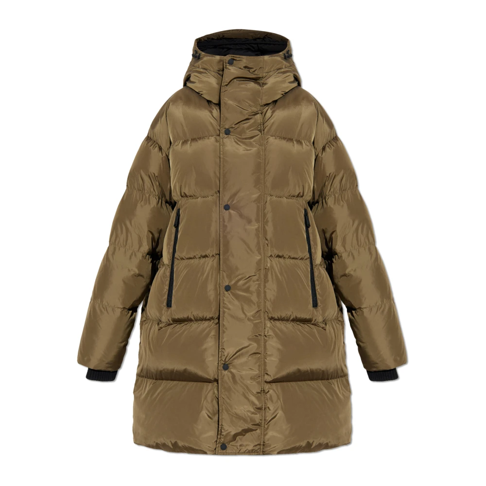 Dsquared2 Mujer Verde - Abrigo Largo De Plumas - Coats - M
