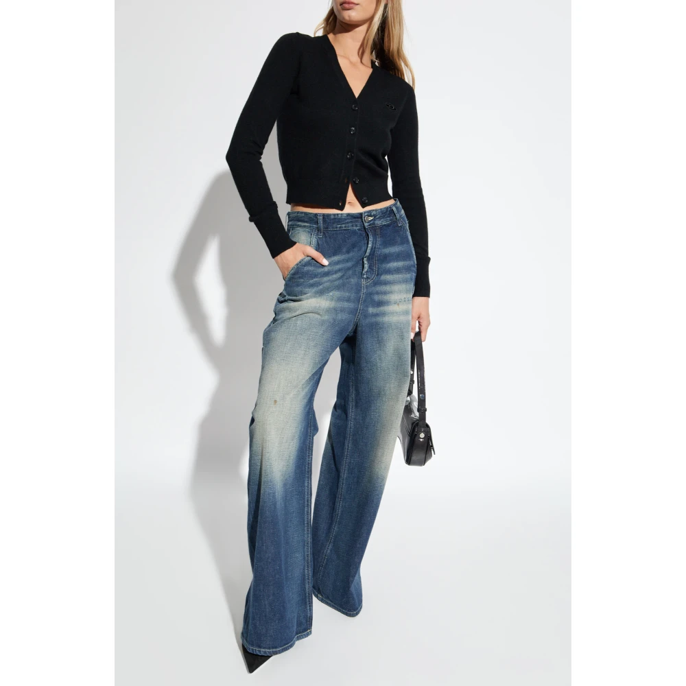 Diesel Cardigan M-Arte Black Dames