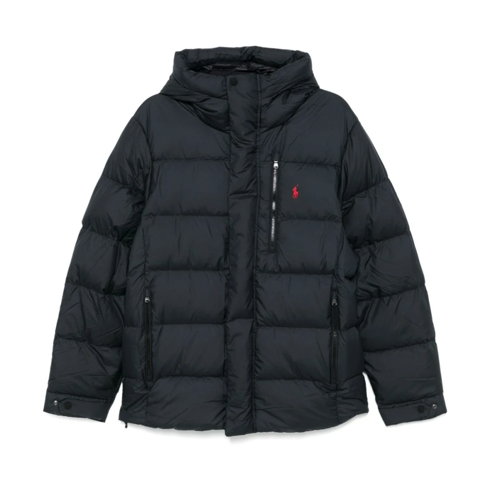 Polo Ralph Lauren Herr Svart Jackor L, Polyester, Bomberjackor