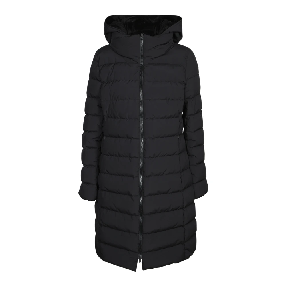 Herno Women's Black Laminar Down Coat - Down Coats - 3XL - Coats