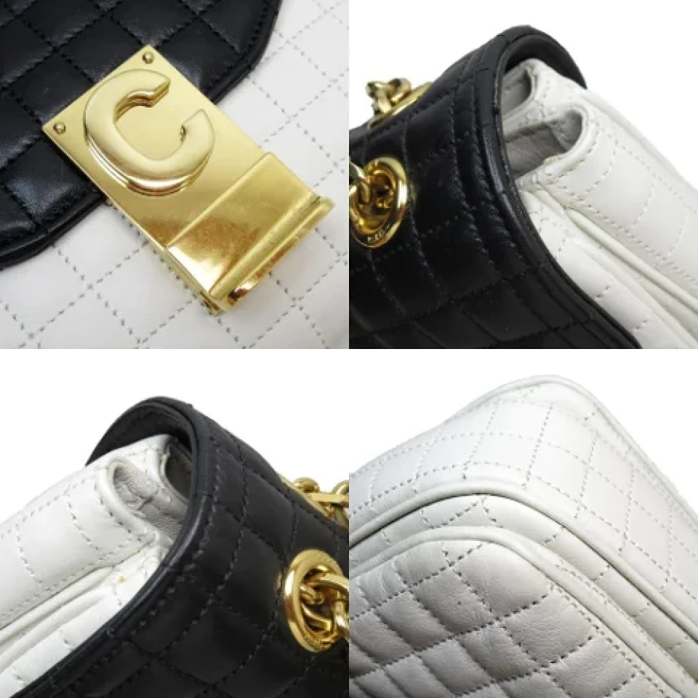 Celine Vintage Pre-owned Leather celine-bags White Dames
