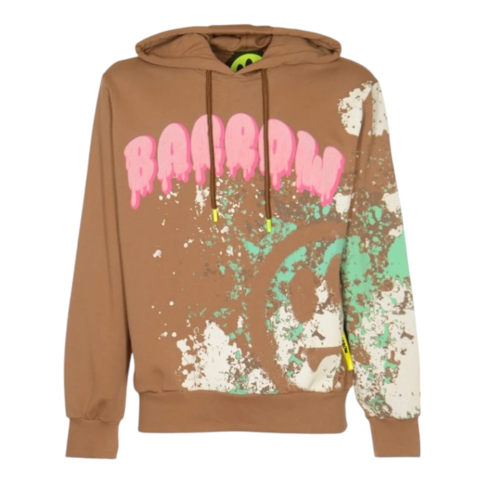 Barrow Hoodies voor volwassenen 100% katoen Brown Heren