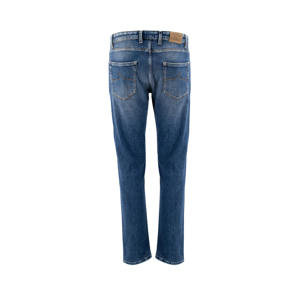 PAUL & SHARK Strak gesneden jeans Blue Heren