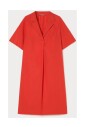 robe-rouge-en-coton-avec-col