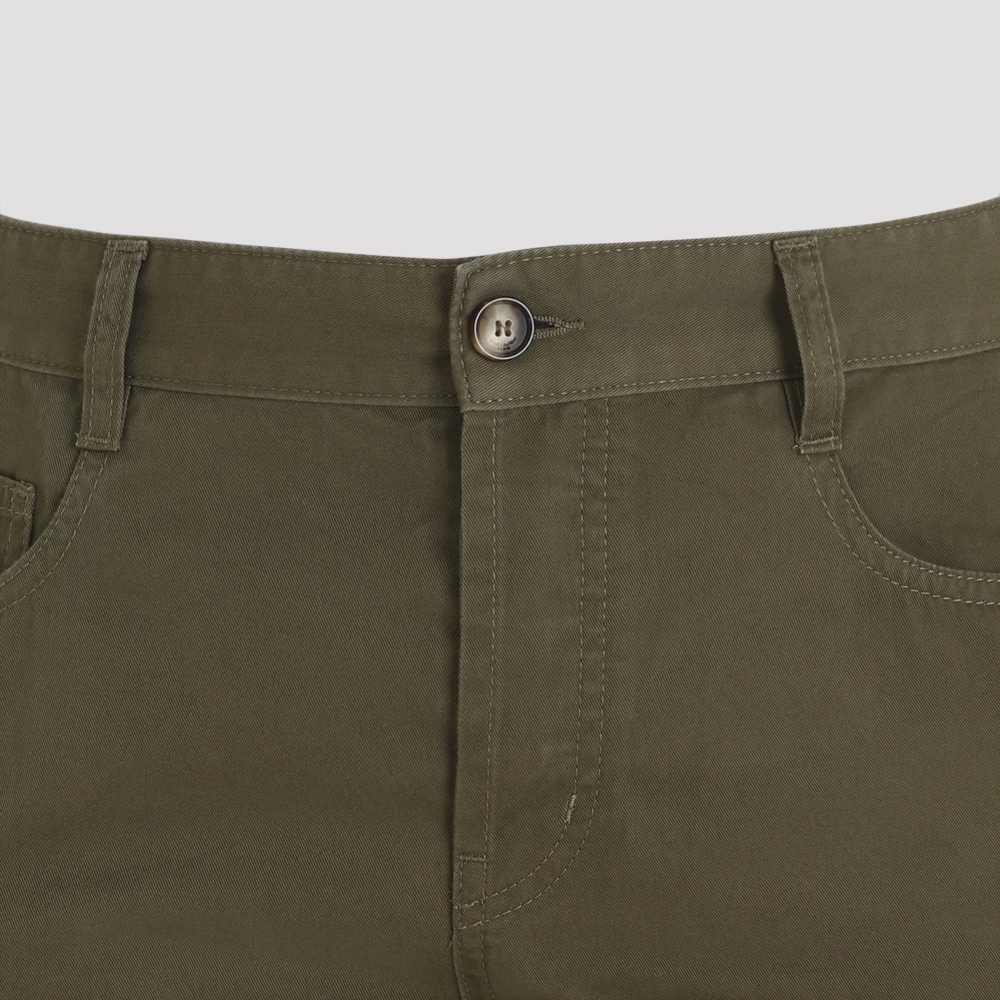 Saint Laurent Slim Fit Broek Green Heren