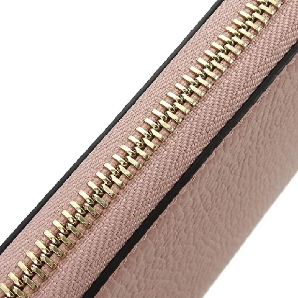 Gucci Vintage Pre-owned Leather wallets Pink Dames