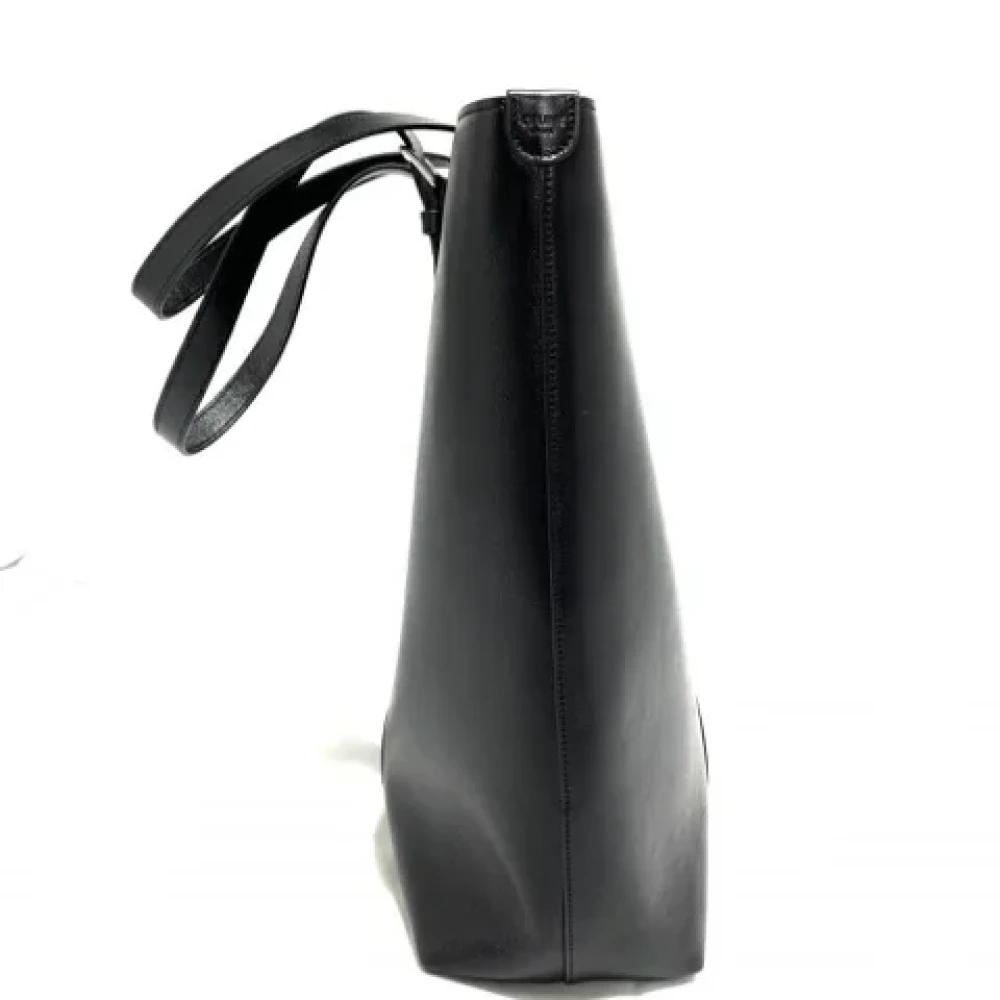 Celine Vintage Pre-owned Leather totes Black Dames