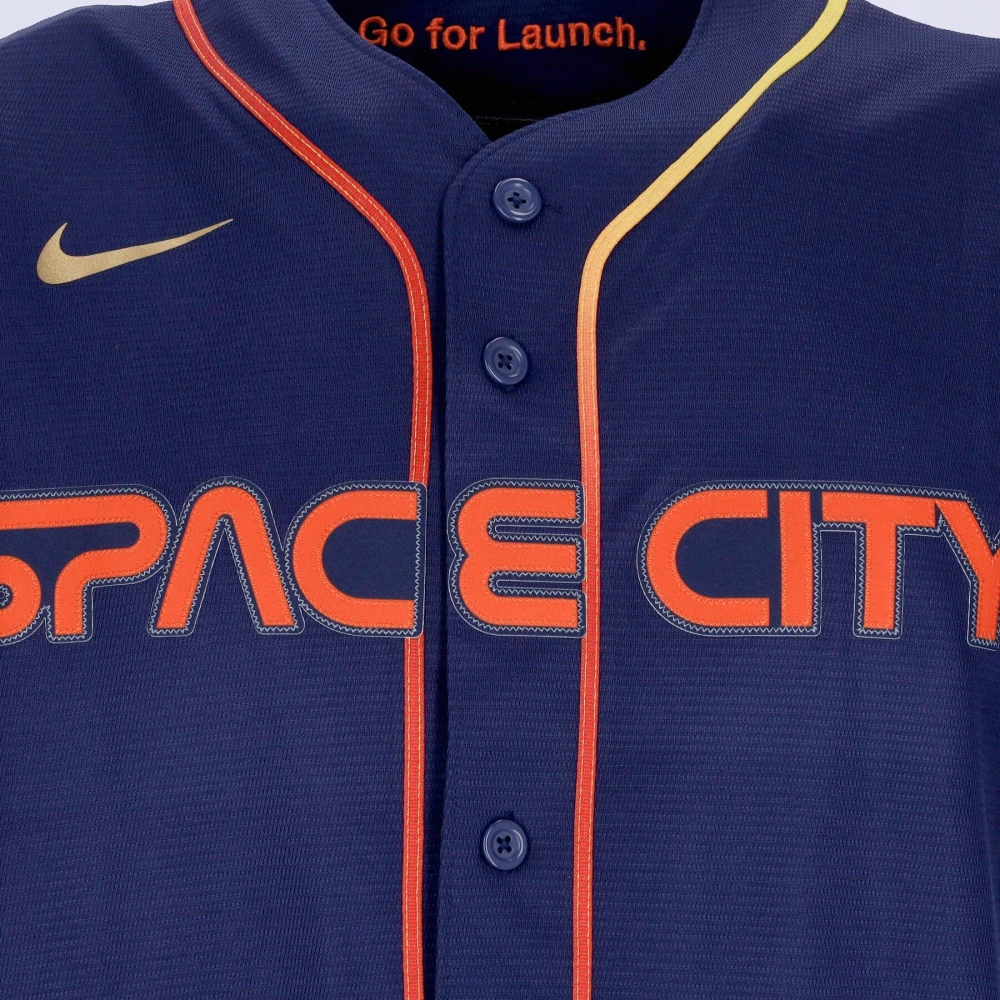 Nike Houston Astros Honkbaljack Blue Heren