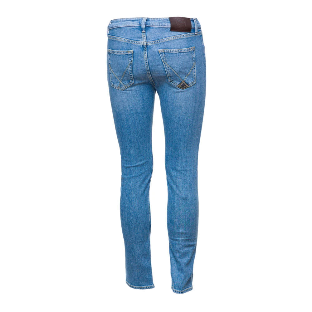 Roy Roger's Lichtgewassen Slim Fit Jeans Blue Heren