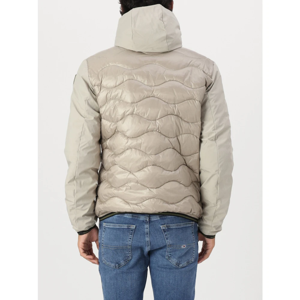 Blauer Beige Golfjas Beige Heren