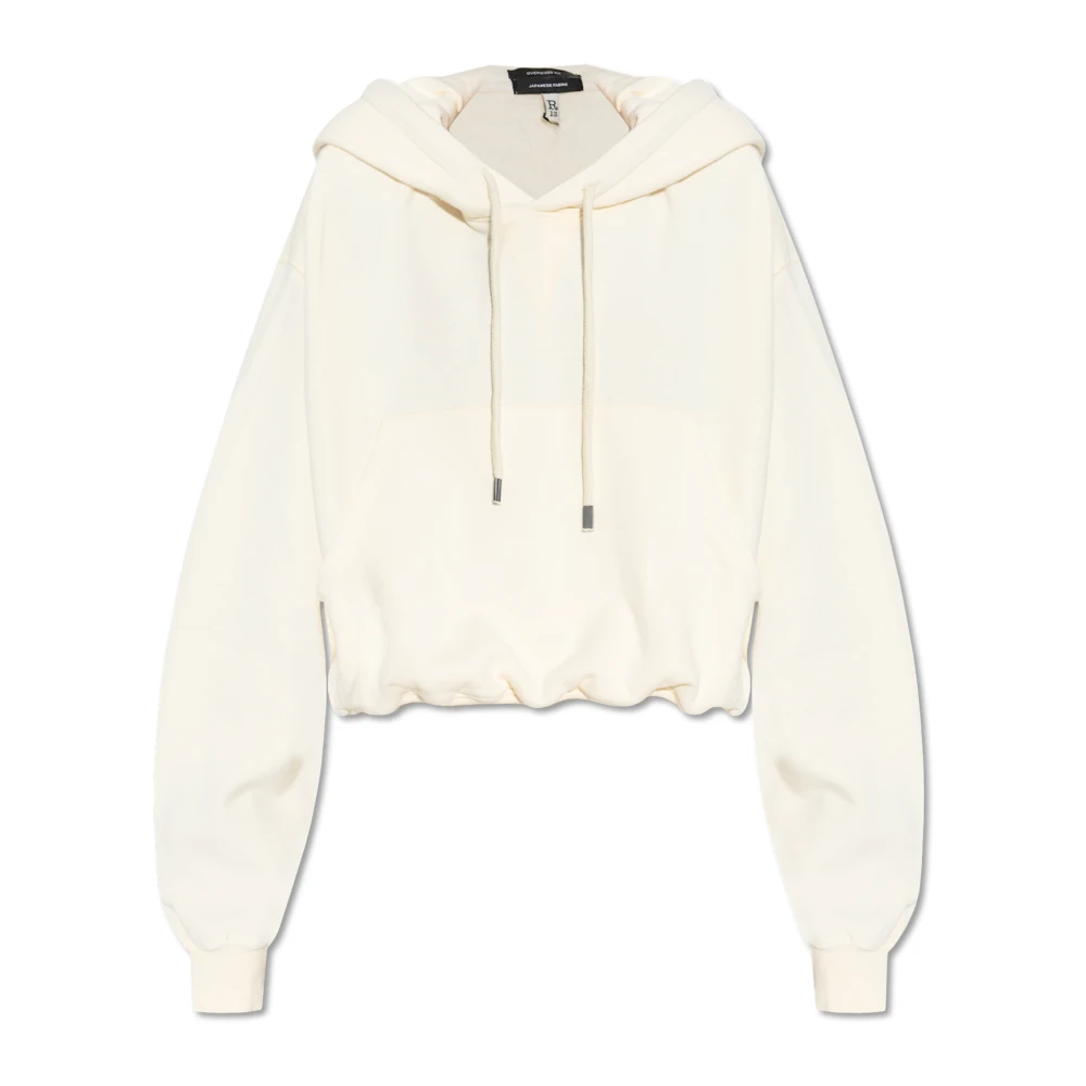 R13 Balloon Hoodie Beige Dames