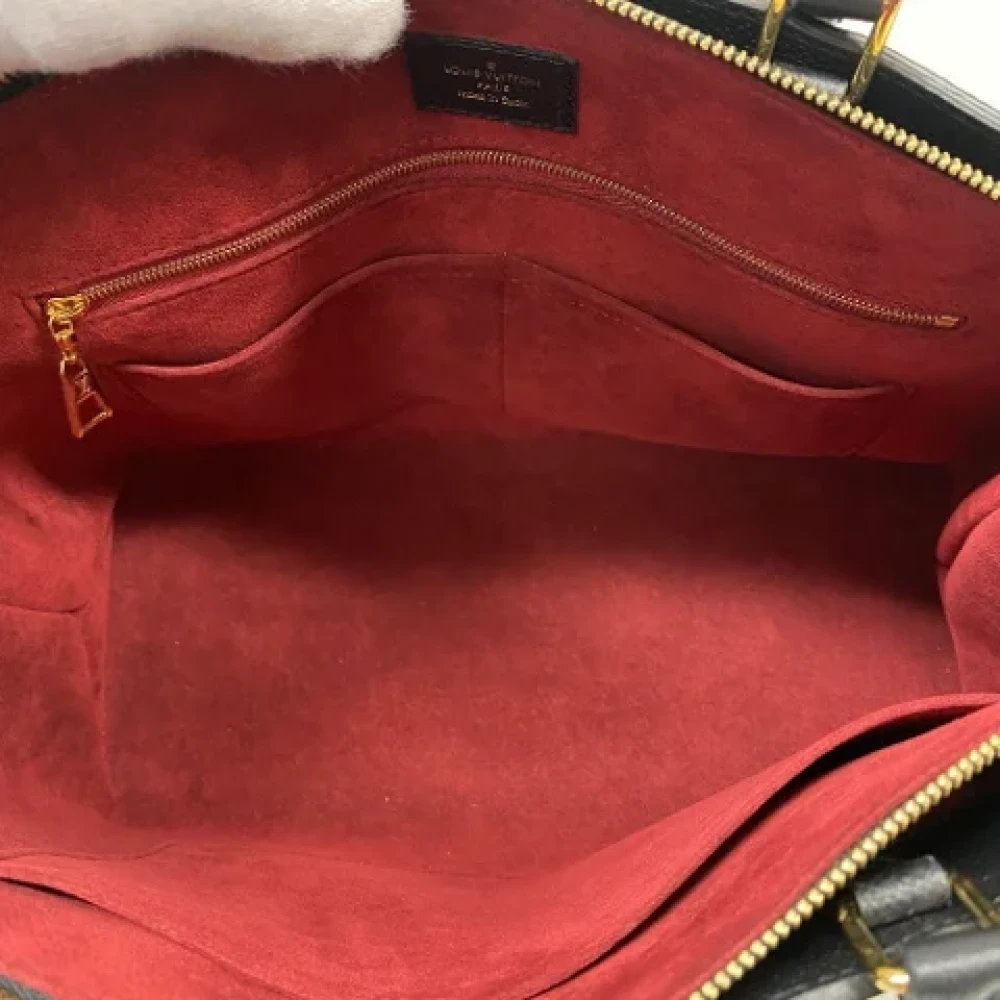 Louis Vuitton Vintage Pre-owned Leather louis-vuitton-bags Black Dames