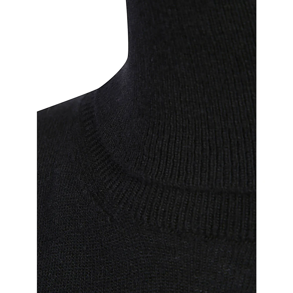 Roberto Collina Zwarte Sweaters voor Mannen Black Dames