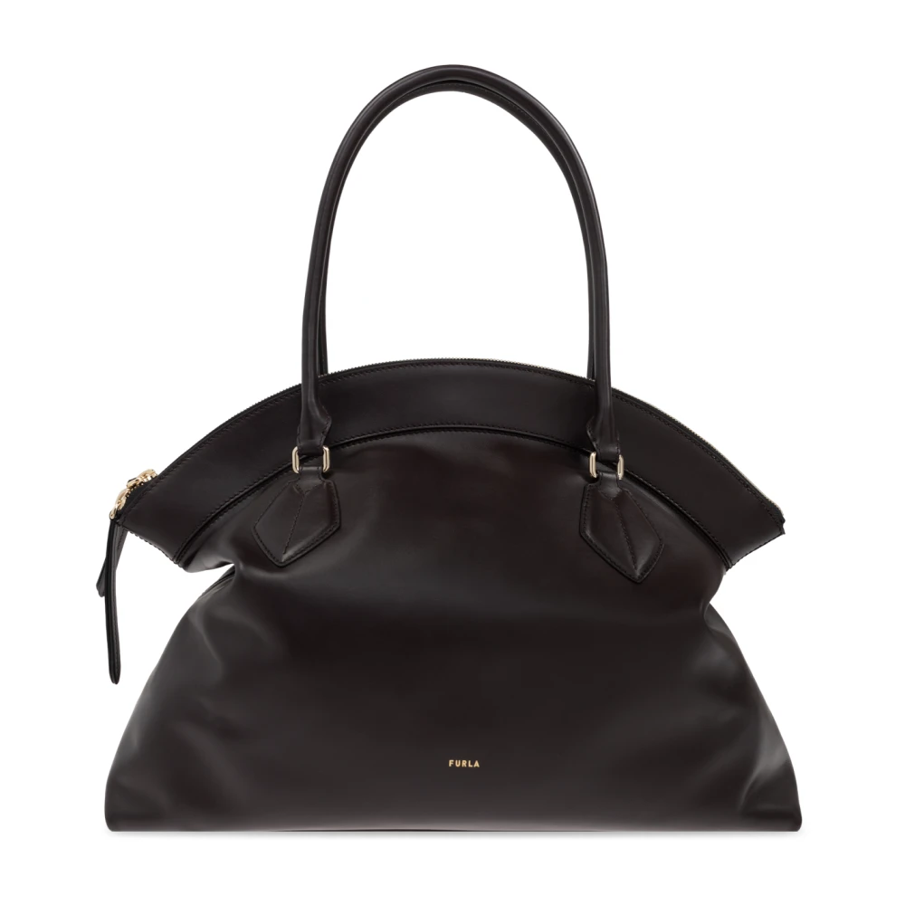 Furla Schoudertas Erica XL Brown Dames
