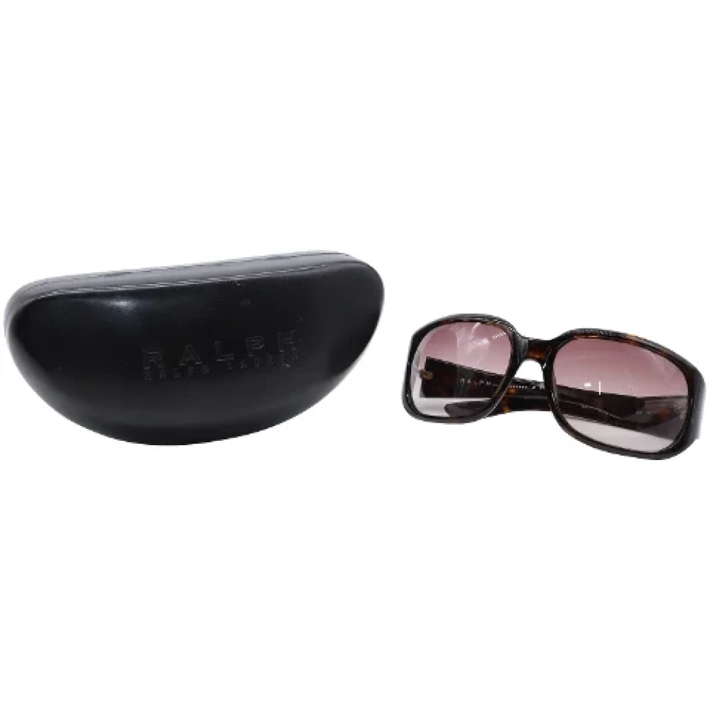 Ralph Lauren Pre-owned Plastic sunglasses Black Dames