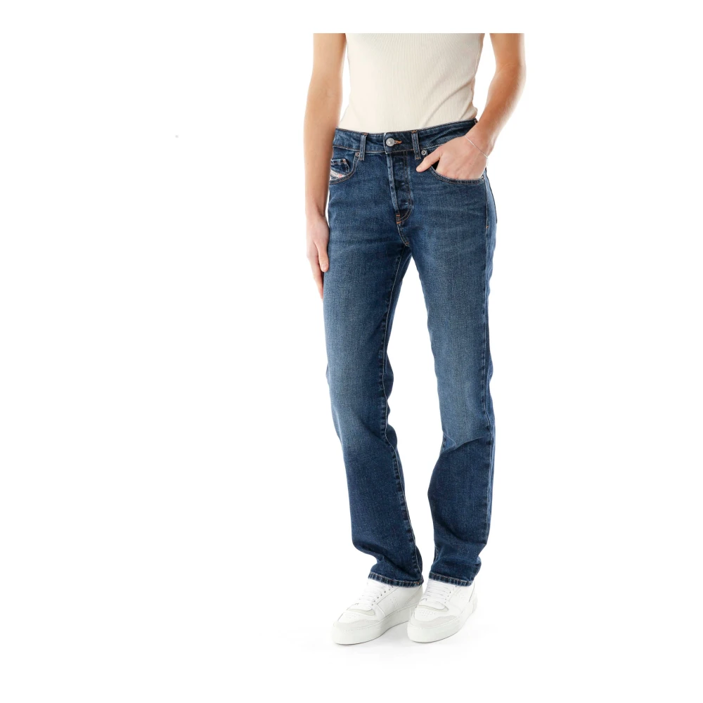 Diesel - Vaqueros Rectos - Jeans - Mujer - Azul - W25 L32