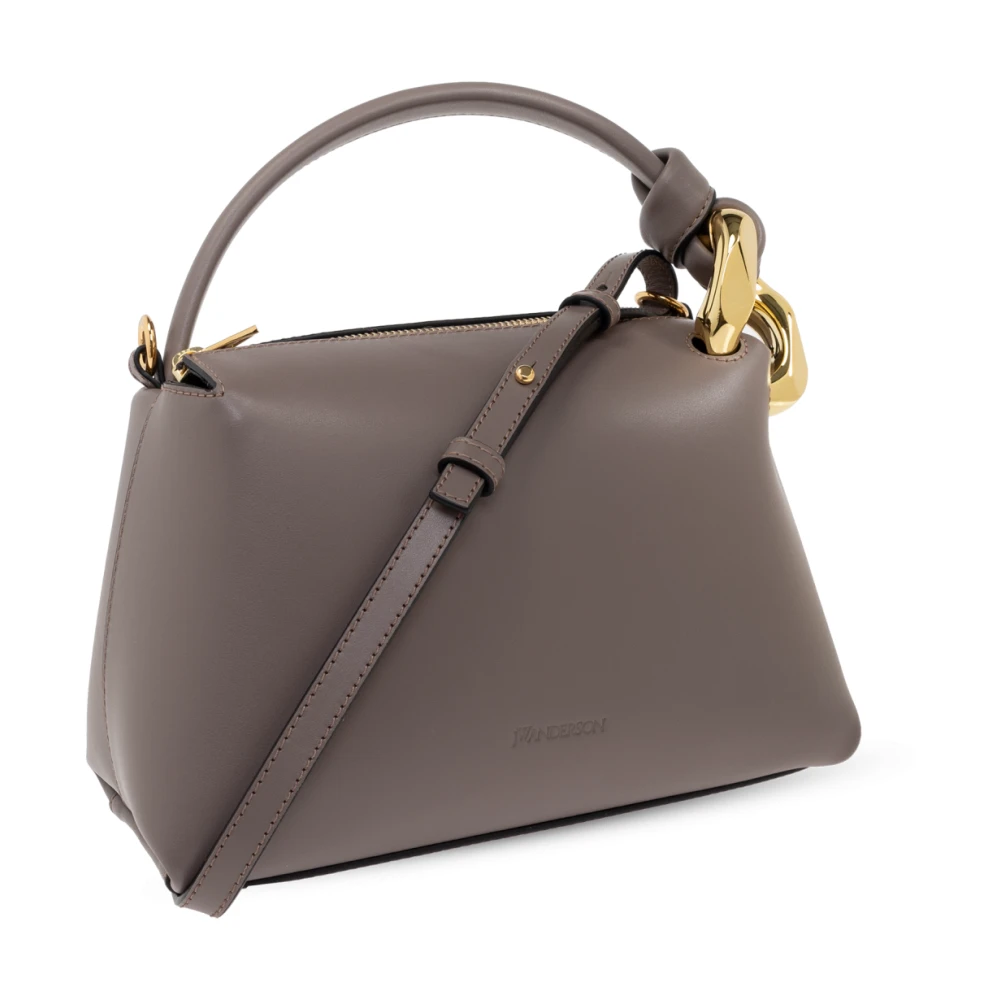 JW Anderson Handtas Hoek Klein Brown Dames
