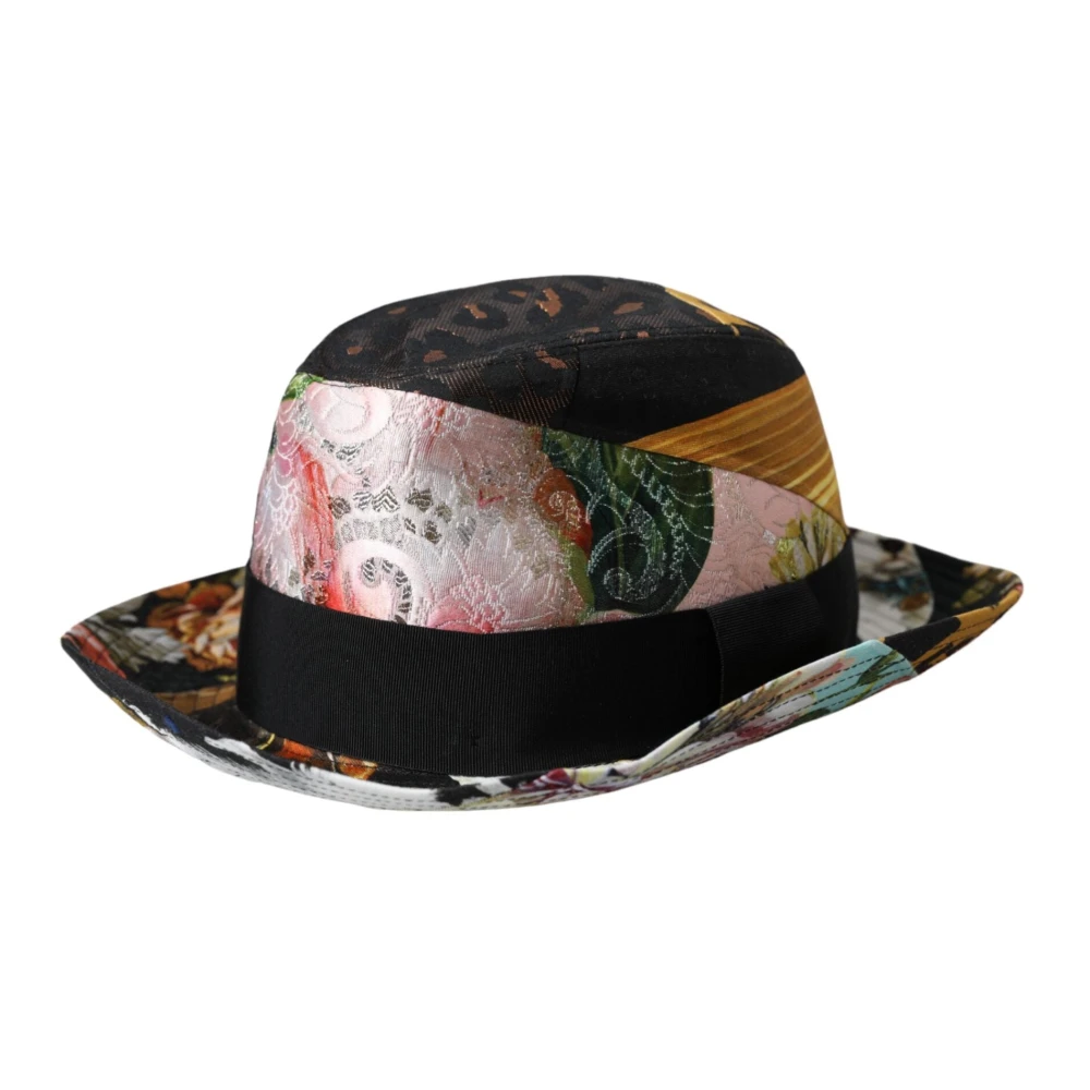 Dolce & Gabbana Multicolor Fedora Cap