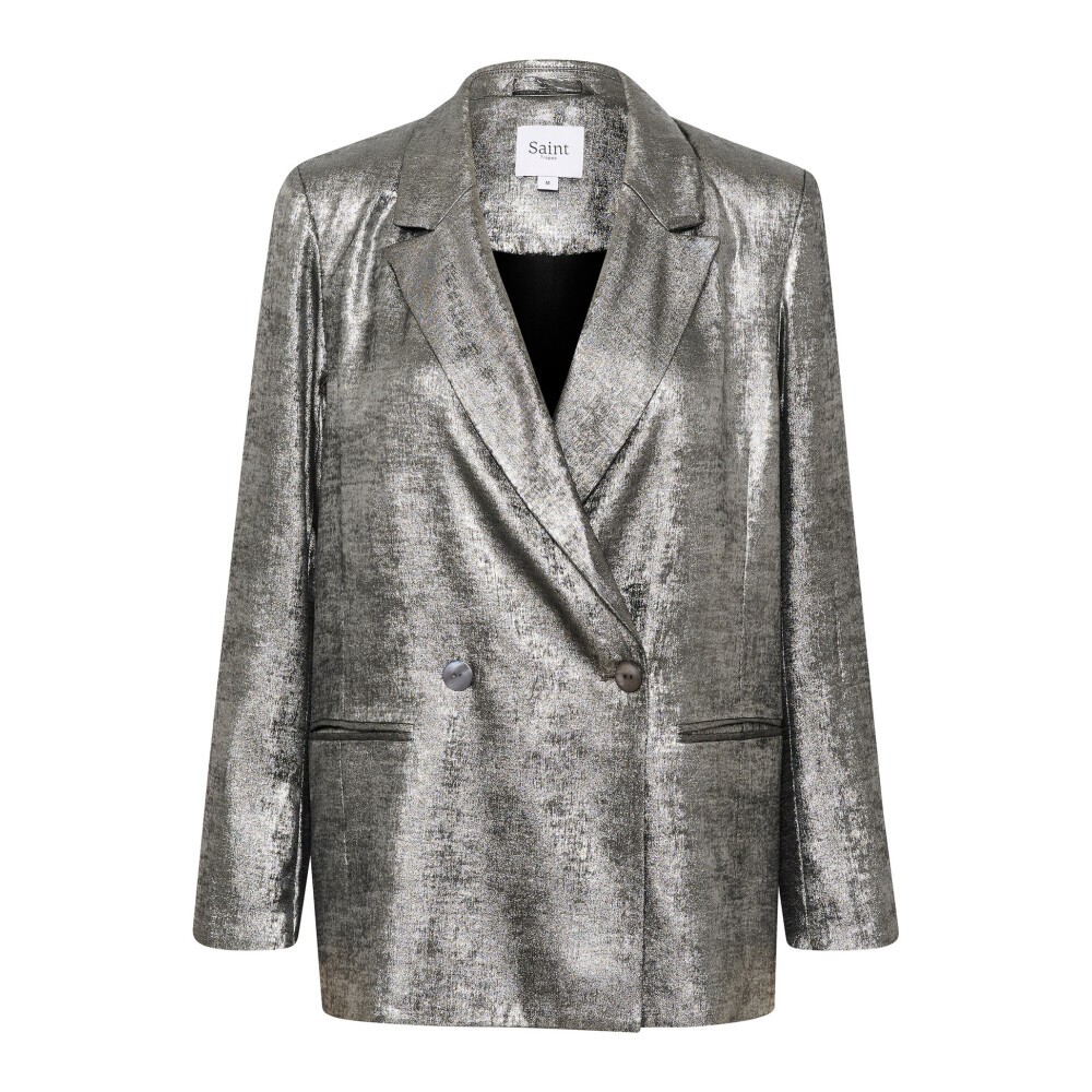 Metallic blazer on sale