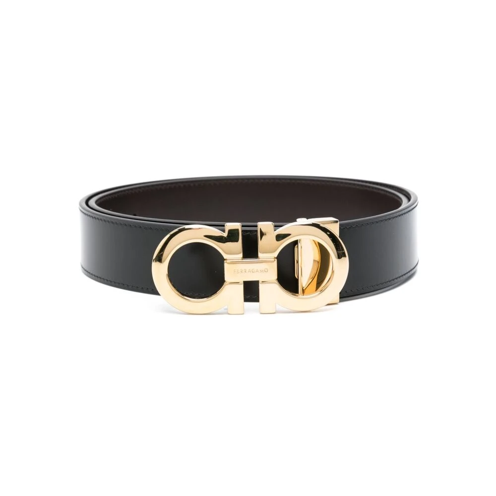 Salvatore Ferragamo Belts Black Heren