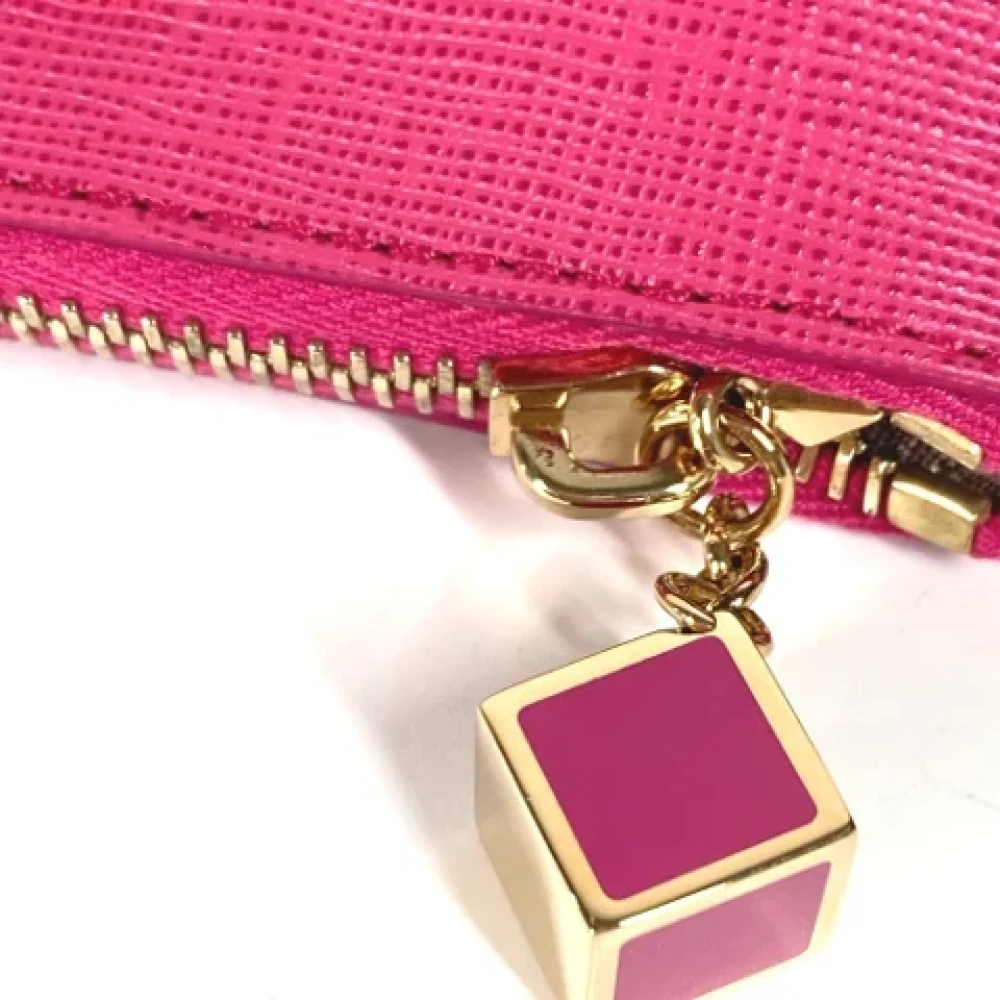 Fendi Vintage Pre-owned Leather clutches Pink Dames