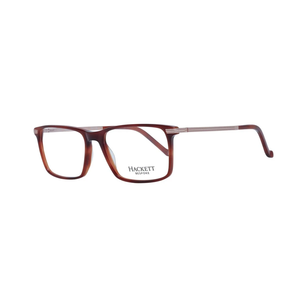 Hackett Bruine Rechthoekige Optische Monturen Brown Heren