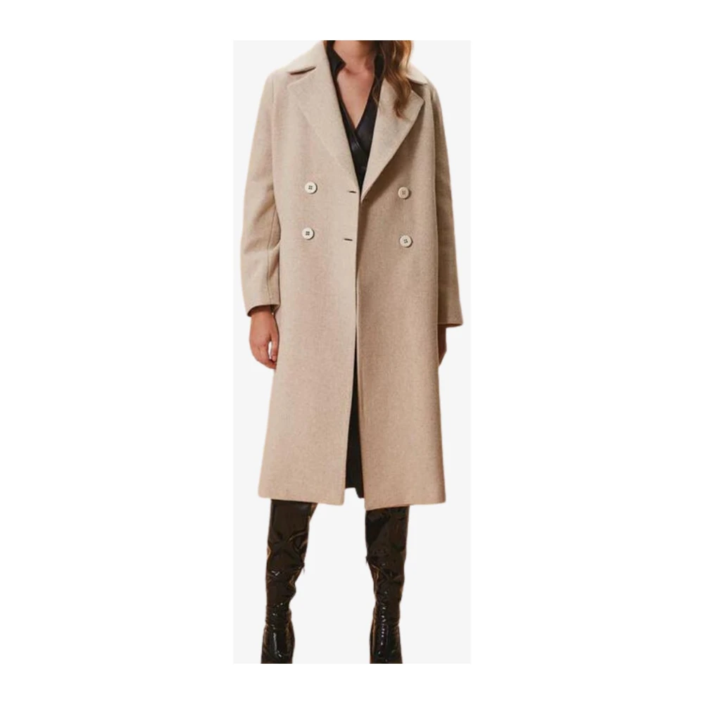 Nenette Stijlvolle Ceintuurjas Beige Dames