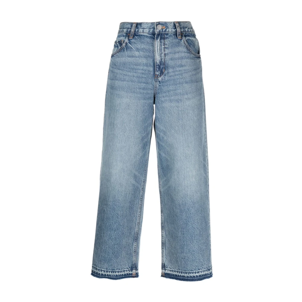 Theory Ontspannen Denim Jeans Blue Dames