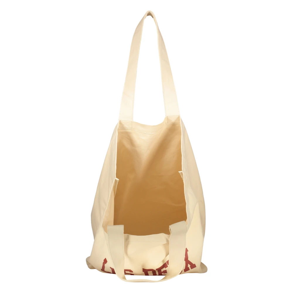 Les Deux Canvas Tote Tas Beige Heren