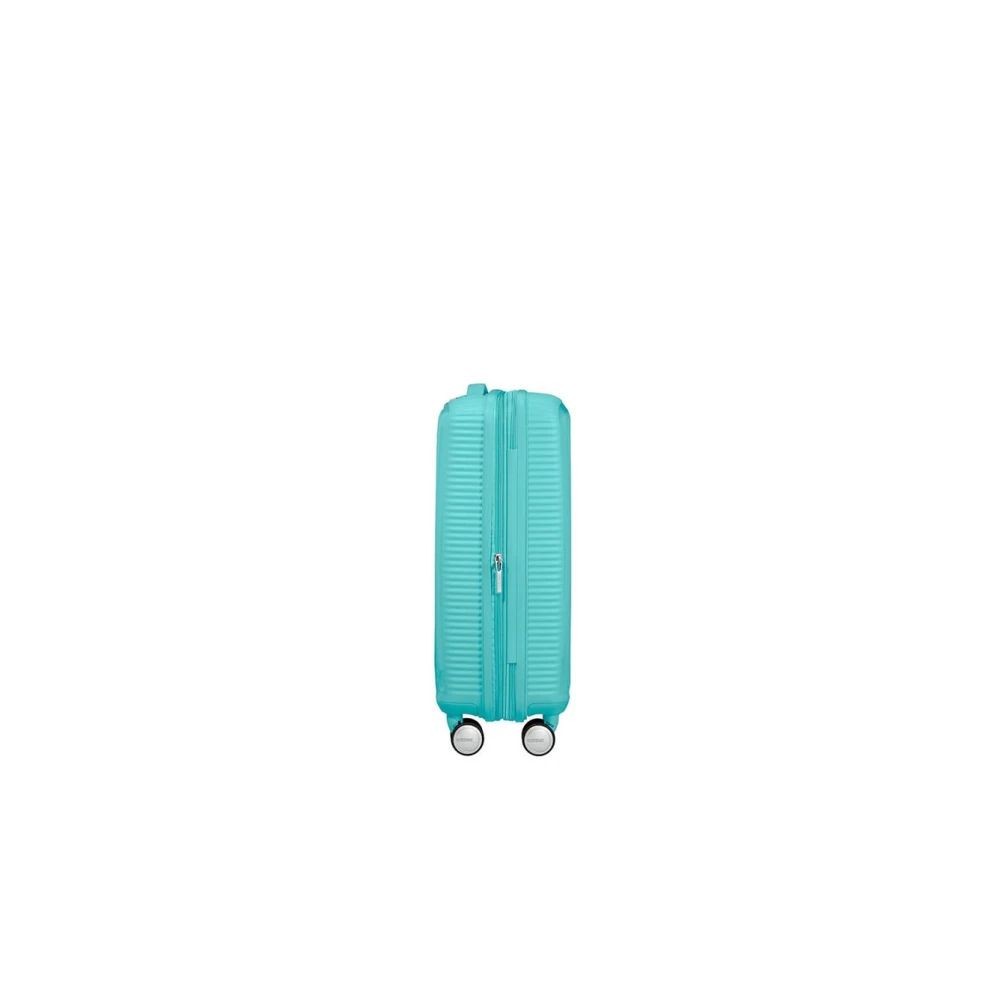 American Tourister Heldere Blauwe Soundbox Bagage Blue Unisex