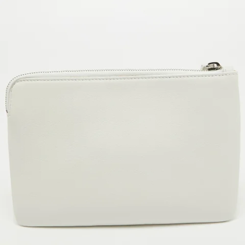 Balenciaga Vintage Pre-owned Leather balenciaga-bags White Dames