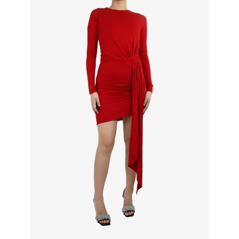 Alexandre Vauthier Pre-owned Viscose dresses Red Dames