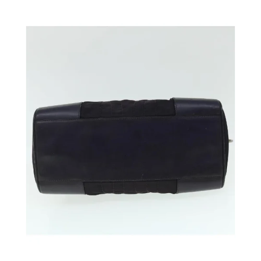 Prada Vintage Pre-owned Nylon prada-bags Black Dames